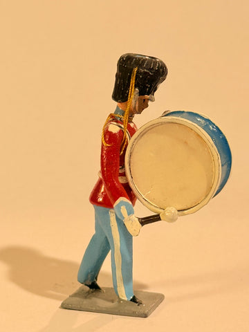 Brigadier Royal Lifeguards tin soldier musician. Bass drum.