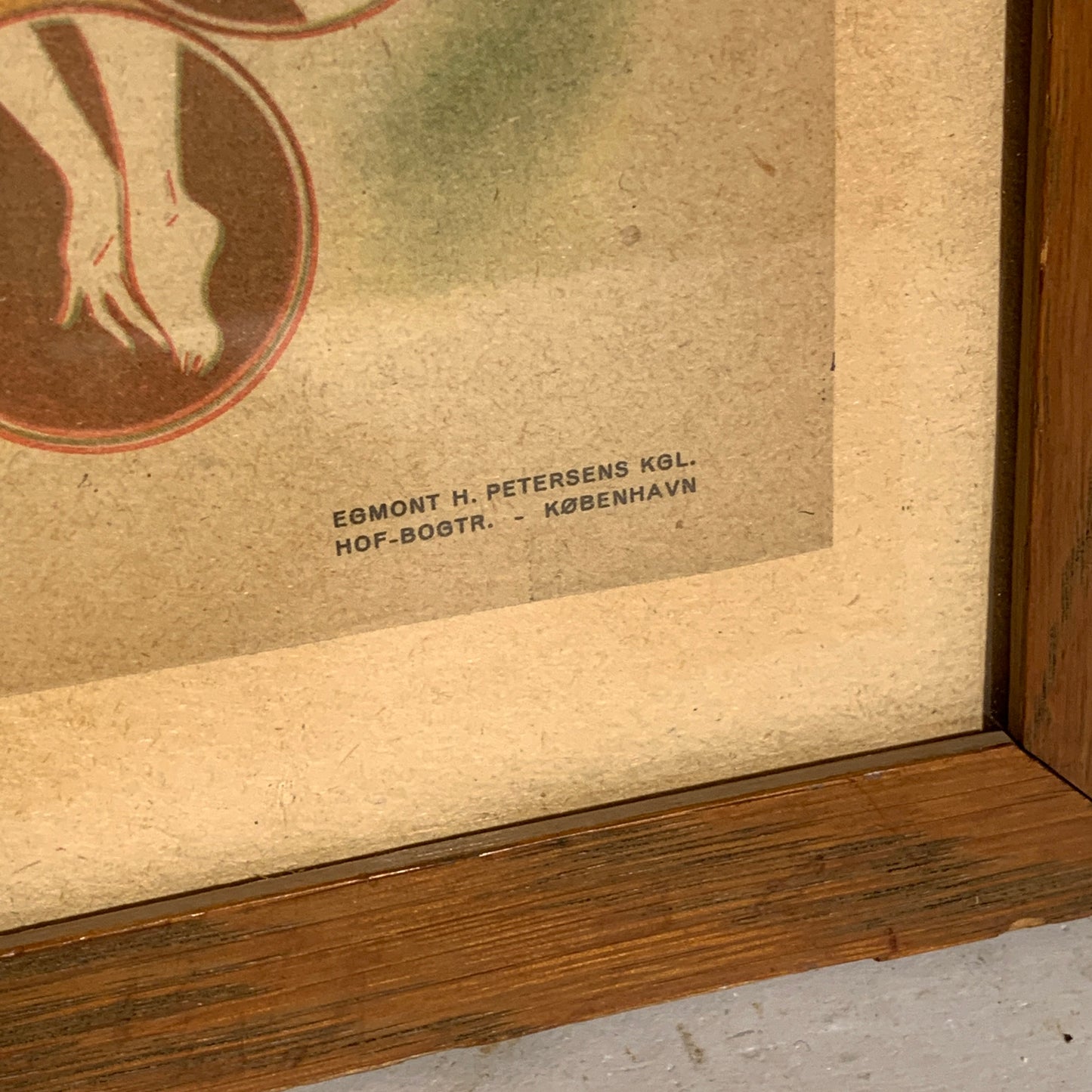 Original Fajaco Glycerin reklame, fra 1940. Indrammet.