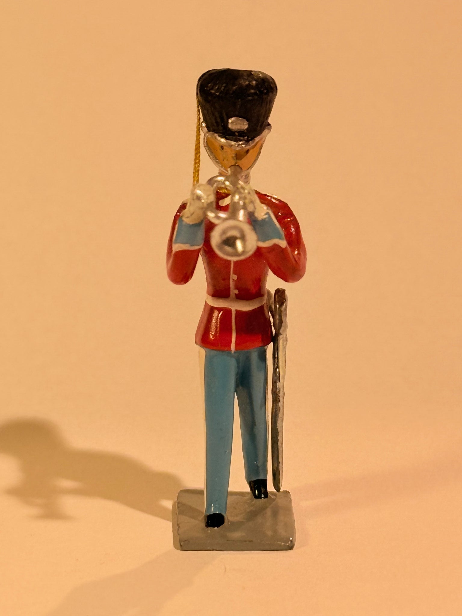 Brigadier Royal Lifeguards tin soldier musician. Trumpet.