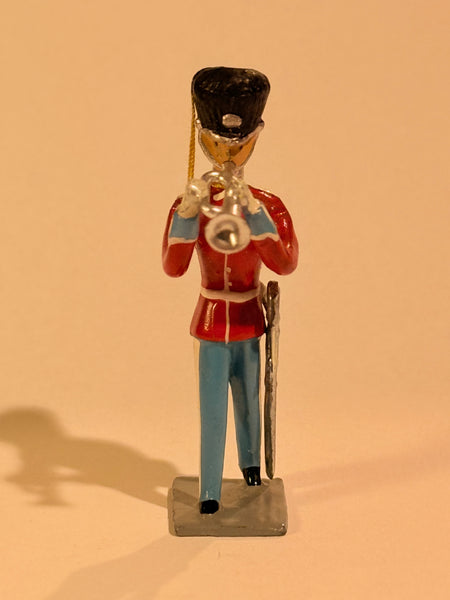 Brigadier Royal Lifeguards tin soldier musician. Trumpet.