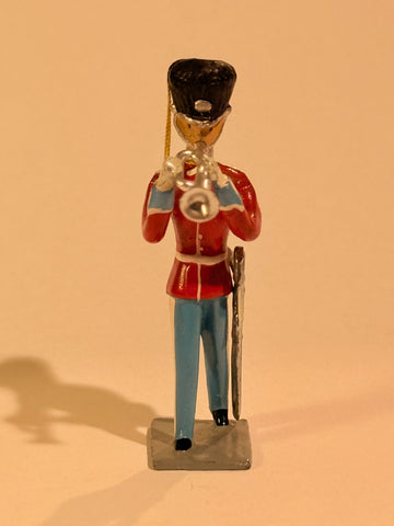 Brigadier Royal Lifeguards tin soldier musician. Trumpet.