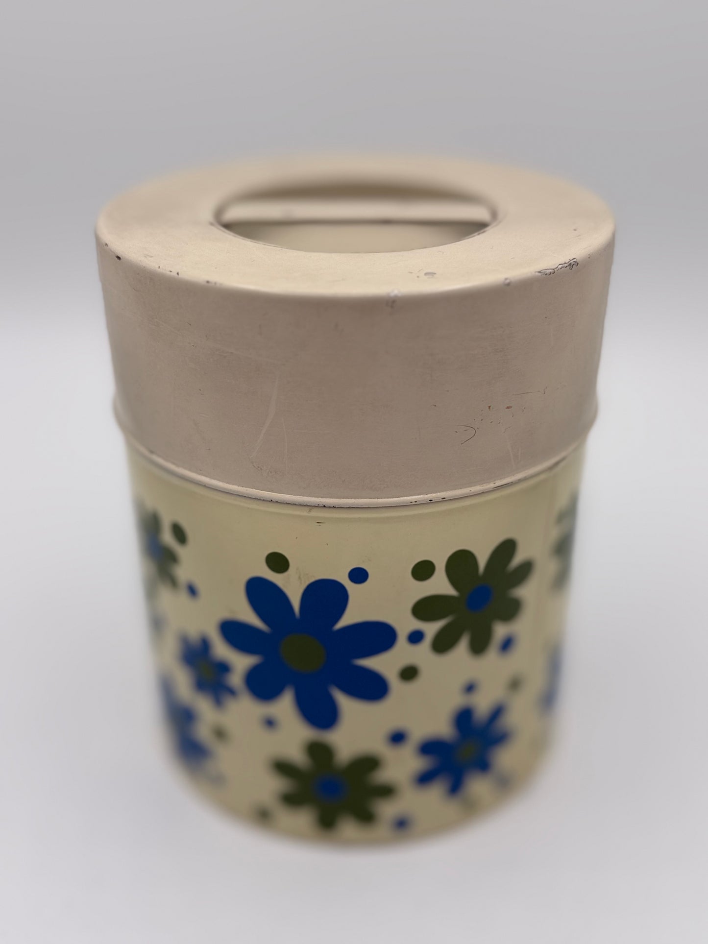 Vintage retro Counterpoint køkken dåse. USA, fra midt 20.Årh