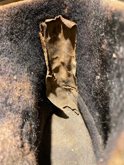 Sjældne tyske WW2 vinter vagtpost-støvler. Sen variant, fra 1944-45