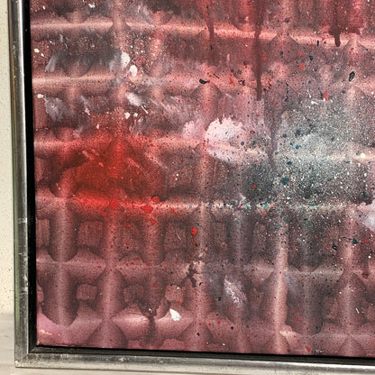 Abstrakt oliemaleri, signeret. Fra 2010.