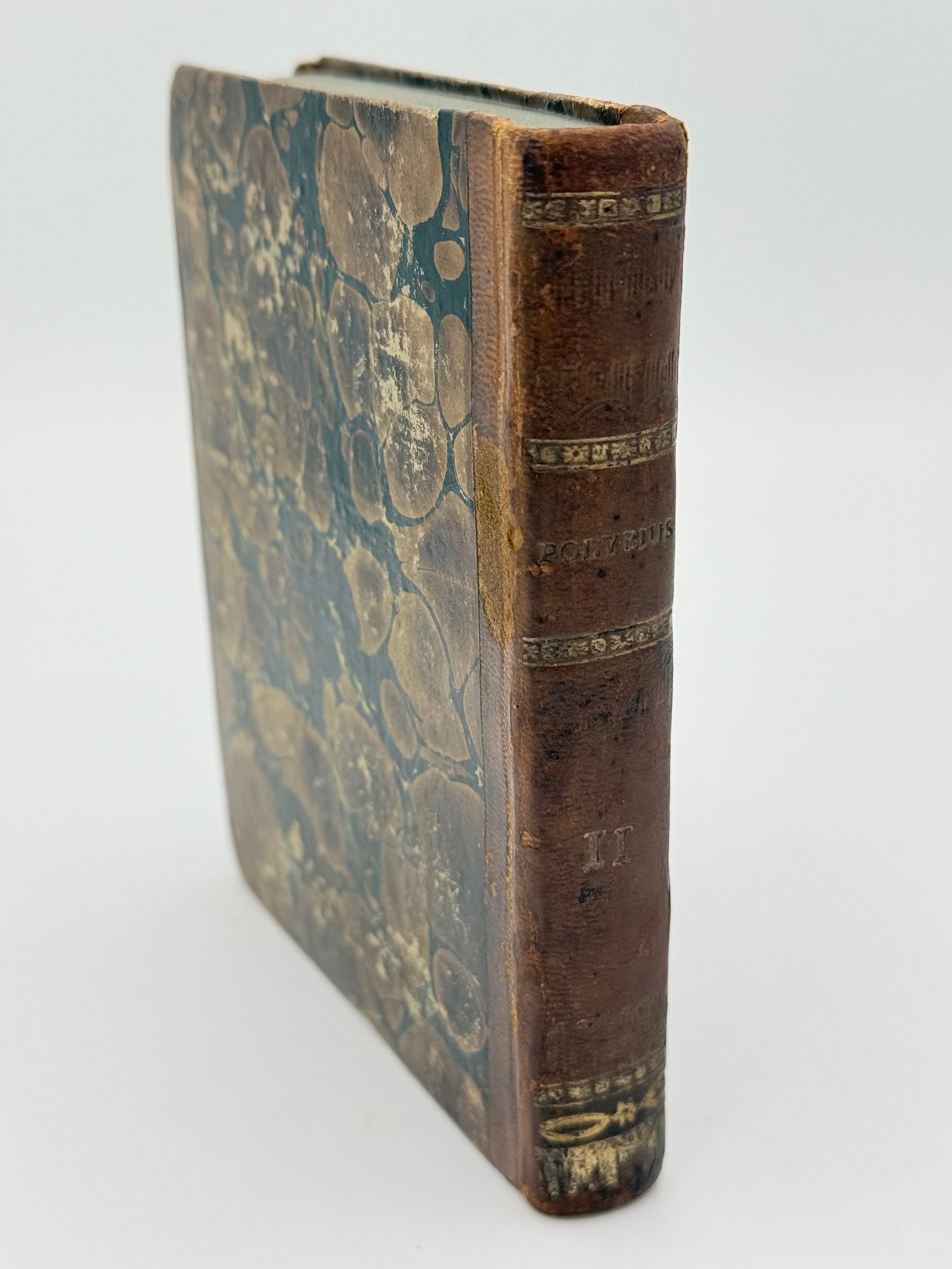 Polybius fra Megalopolis. Historisk værk. Antikvarisk svensk bog. 1. Udgave. 1. Oplag. Fra 1834