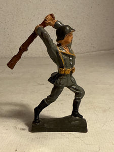 Lineol Dansk soldat i nærkamp, fra 1930érne.