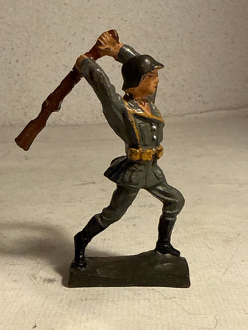 Lineol Dansk soldat i nærkamp, fra 1930érne.