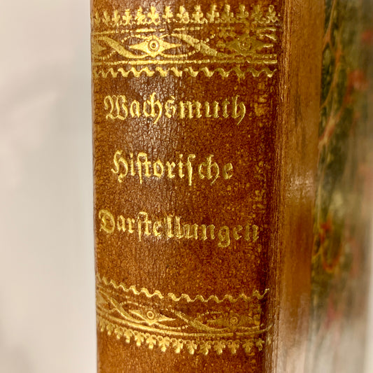 Wilhelm Wachsmuth, Historische Darstellungen, 1. Udgave, fra 1831. Antikvarisk tysk bog