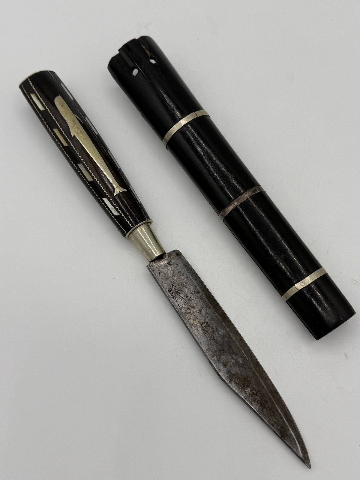 Antique Faroese P. ARGE grindaknívur From late 1800/early 1900s.