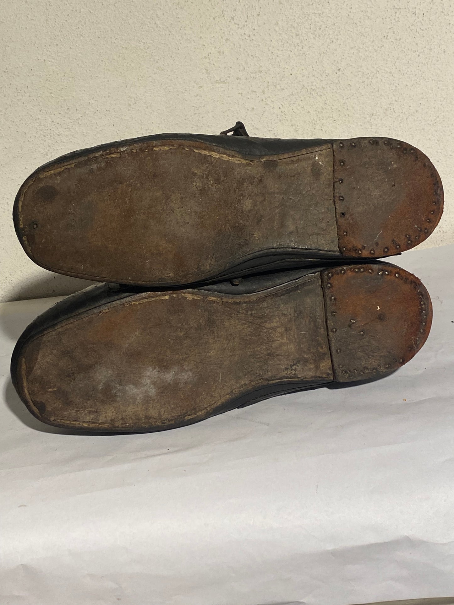 Sjældne tyske WW2 vinter vagtpost-støvler. Sen variant, fra 1944-45