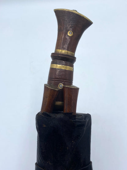 Vintage Gurkha kukri-kniv. Nepal. 20. Årh
