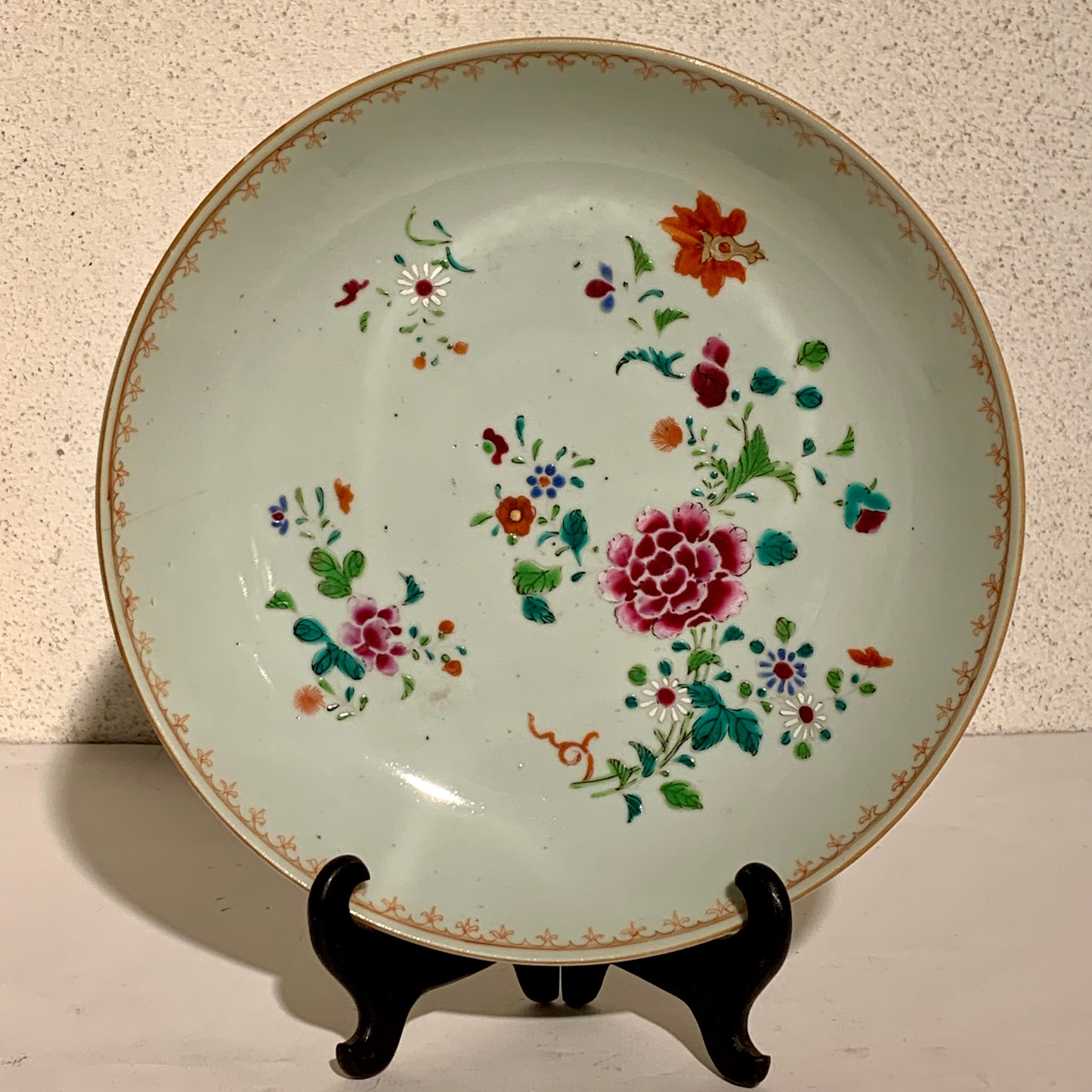 Chinese famille rose bowl, Qianlong Dynasty (1735-1796.)