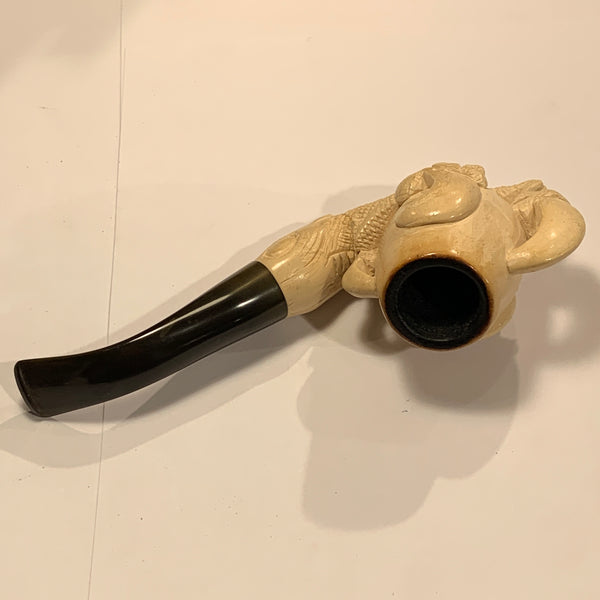 Meerschaum. Vintage “Drageklo” chimney pibe.