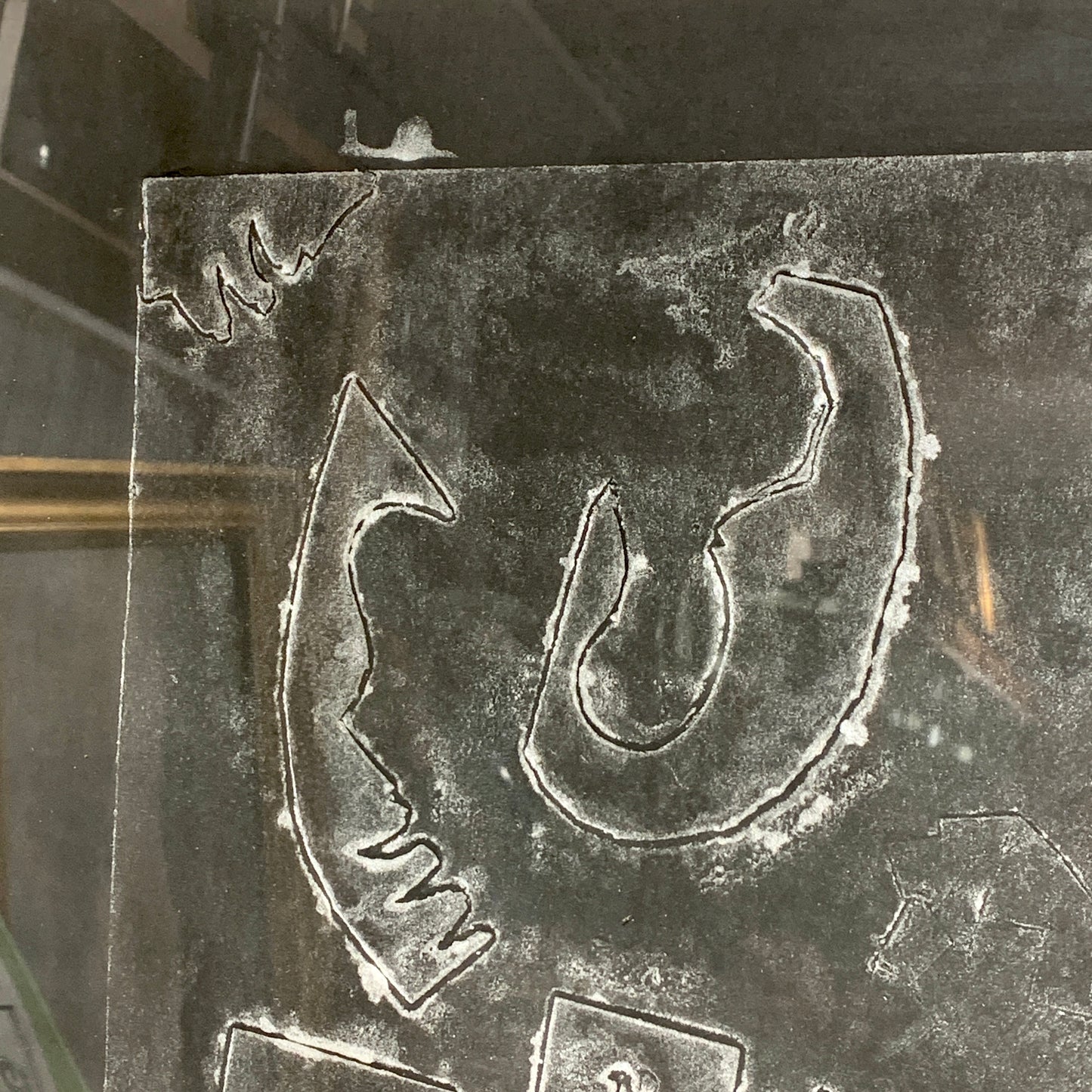 Clifford Wright (f.1919-1999) Tryk fra 1970.