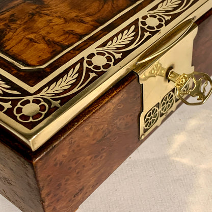 Antique Erhard &amp; Söhne Art Nouveau jewelry box from the early 1900s.
