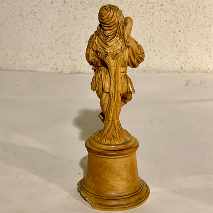 G.Micheli Berlin. Antik middelalder mand i gips. Fra start 1900 tallet.