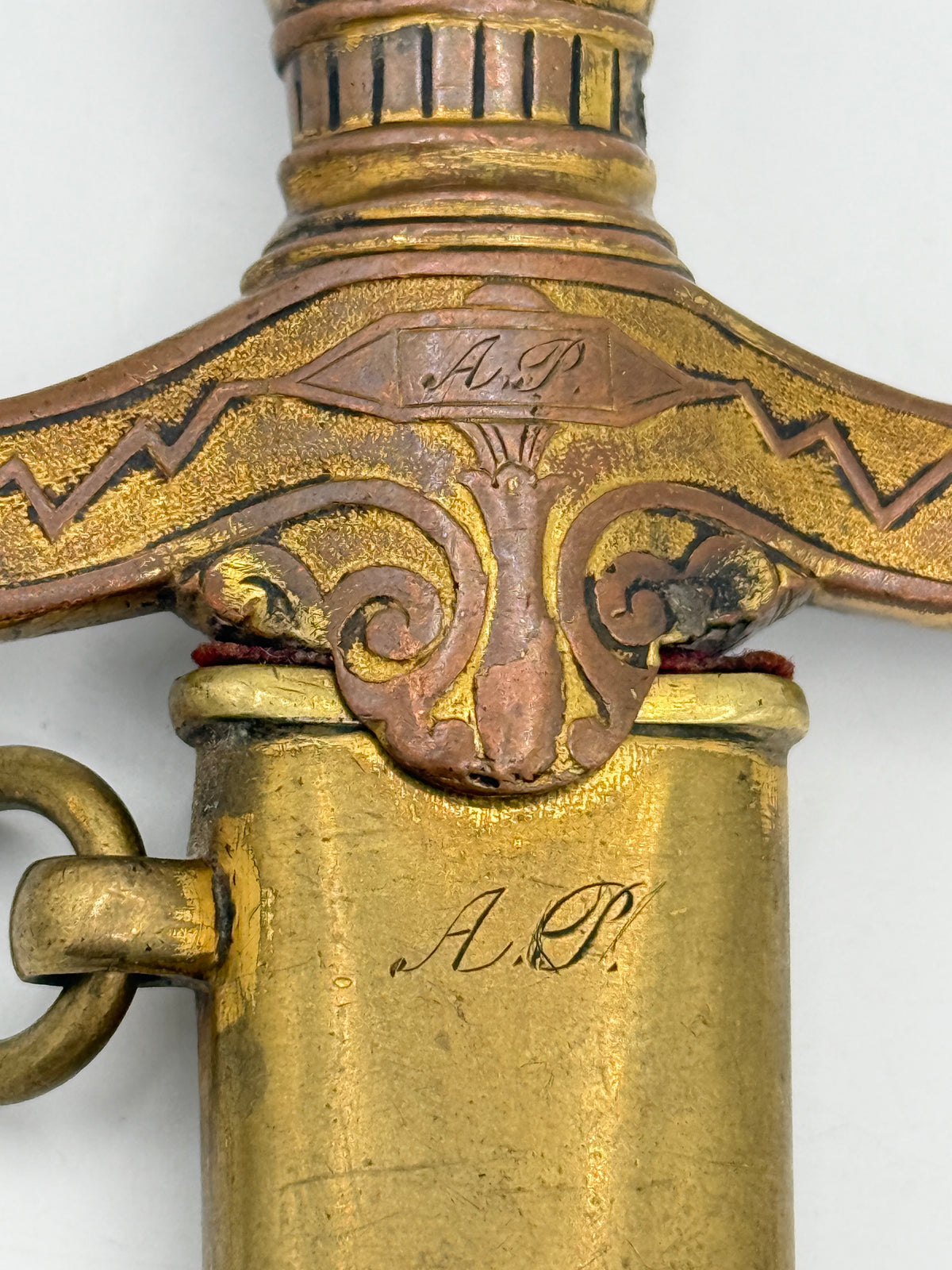 Dansk "Maske" Dolk M/1870. Sjælden
