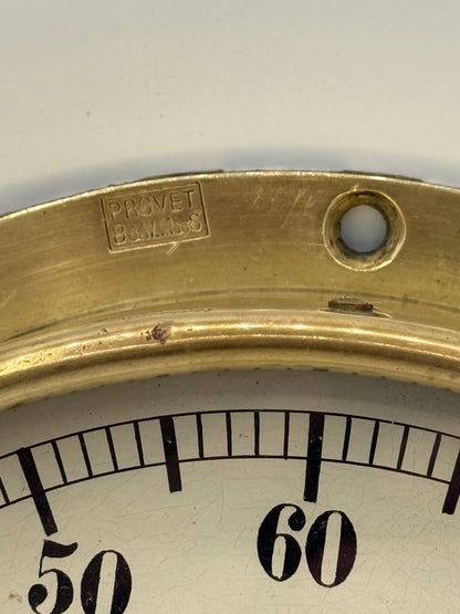Antik Burmeister & Wain Rör-Manometer. Fra slut 19. Årh
