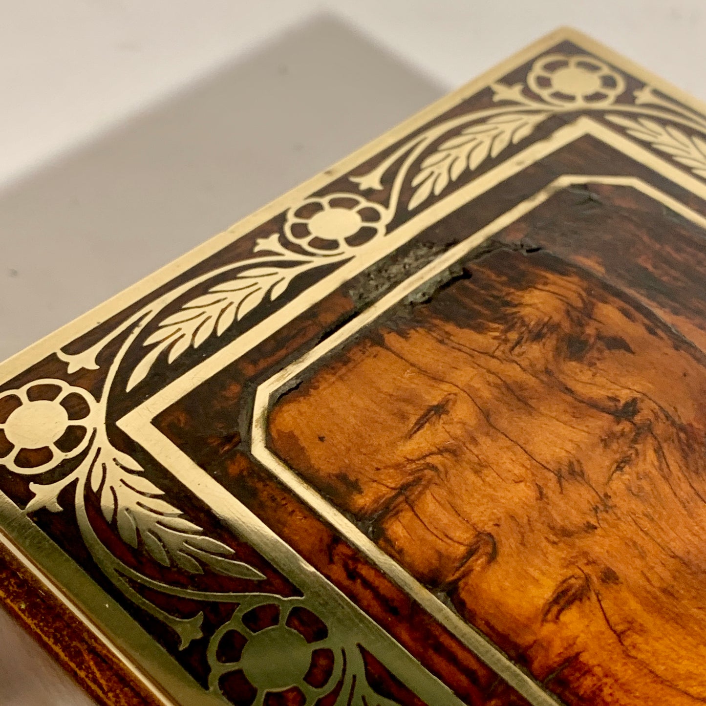 Antique Erhard &amp; Söhne Art Nouveau jewelry box from the early 1900s.