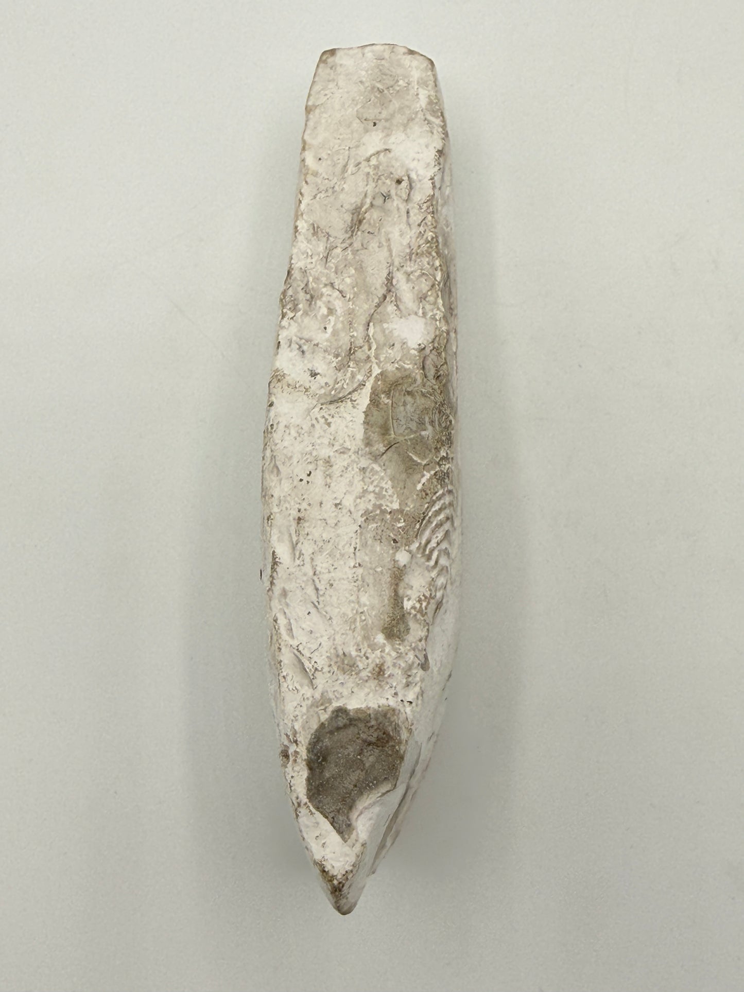 Dansk Stenalder. Tyknakket Lindøøkse i flint. 2800-1800 F.Kr