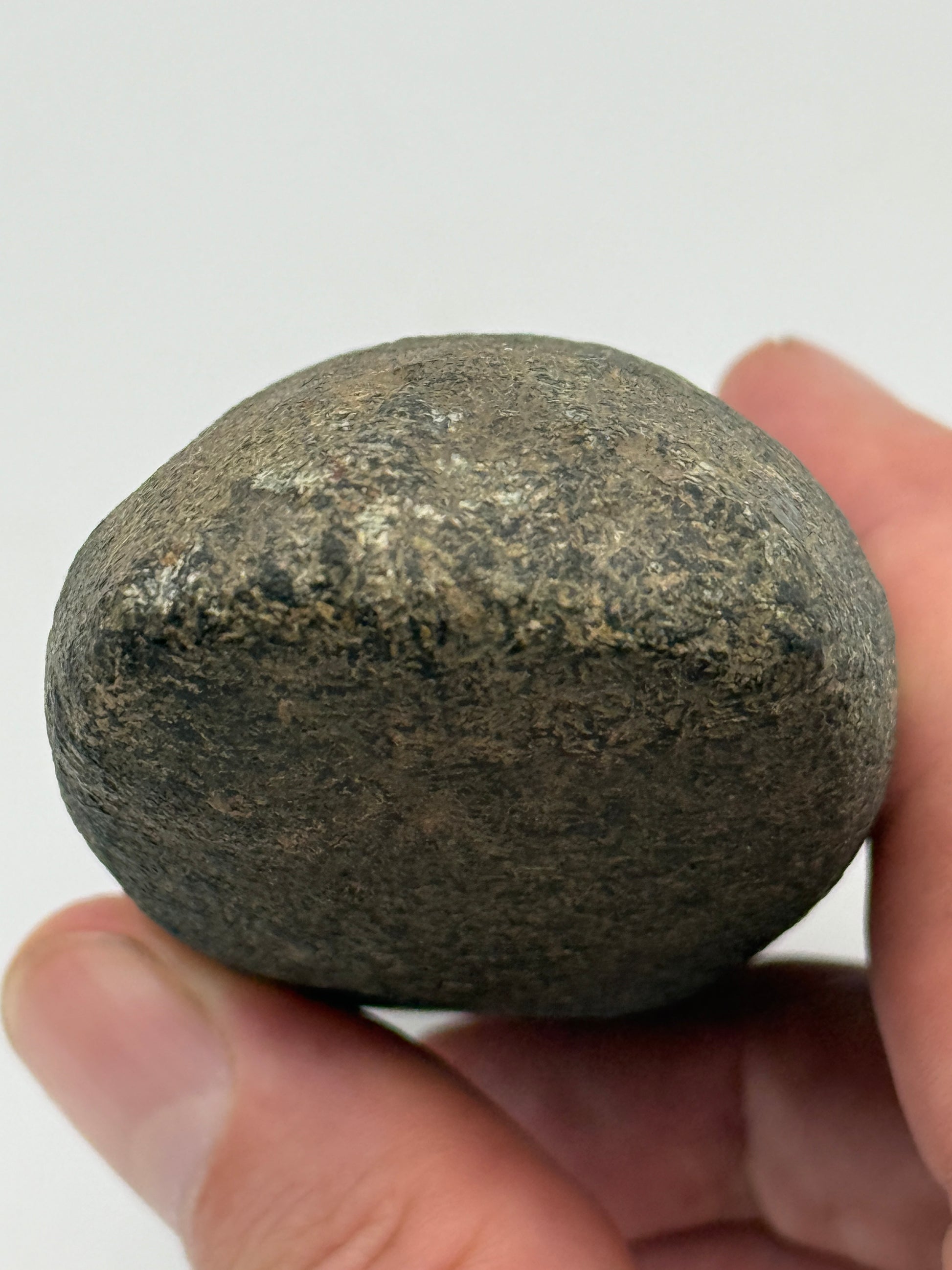 Dansk Stenalder. Trindøkse i bjergart, Kongemose/Ertebølle kultur 6000-4000 F.Kr