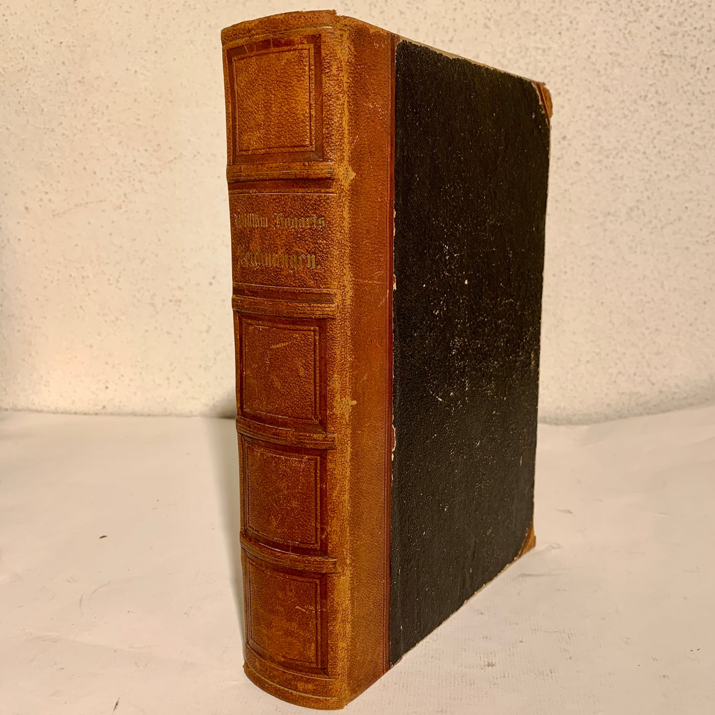 William Hogarth's Zeichnungen. Antikvarisk tysk bog. Fra 1857.