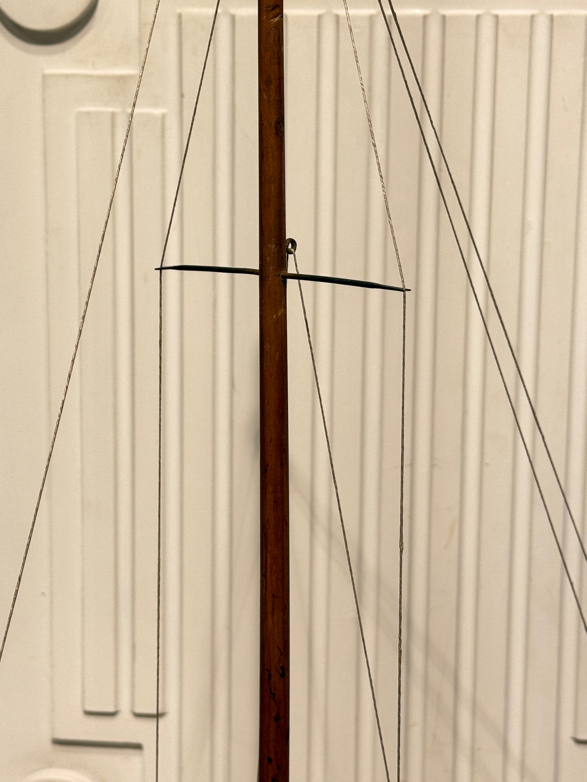 Antik håndbygget Pond Yacht Model. Danmark. Fra 1920érne