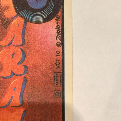 Vintage tjekkisk “American hot wax” filmplakat, fra 1981.