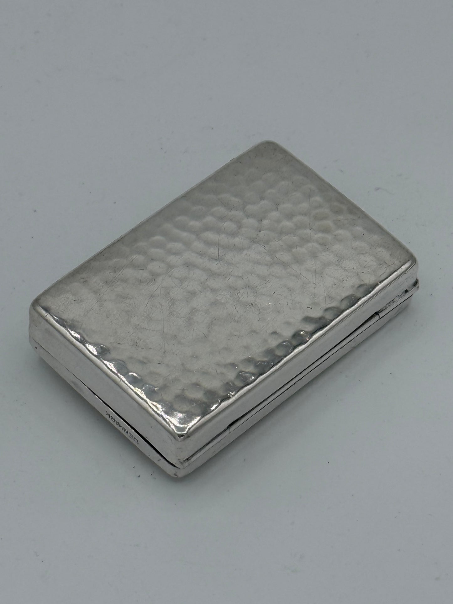 Vintage silver belt buckle. Denmark, start/mid 20th century