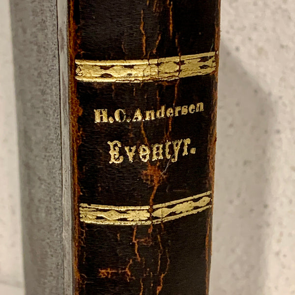 H.C.Andersen. Nye eventyr og historier. Antikvarisk bog. 2.Udgave. Fra 1861.