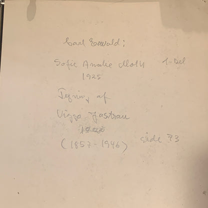 Viggo Jastrau (f.1857-1946.) Illustration af Christian V til Carl Ewald bog. Fra 1925.