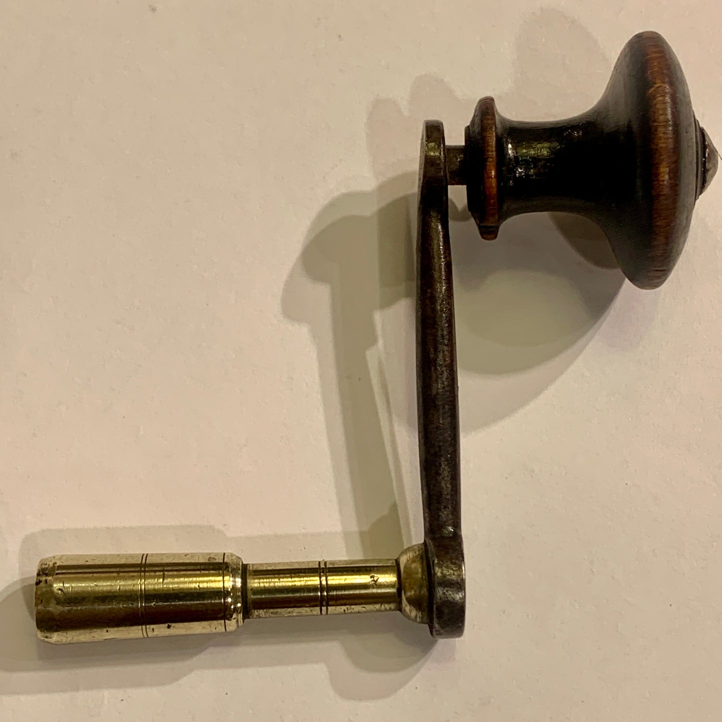 Antik ur optrækker, fra 1800 tallet