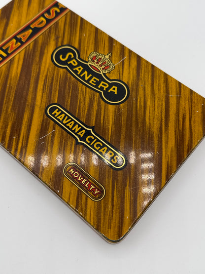 Vintage Spanera Havana cigar blik æske. Fra midt 20.Årh