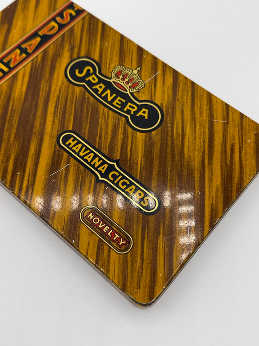 Vintage Spanera Havana cigar blik æske. Fra midt 20.Årh