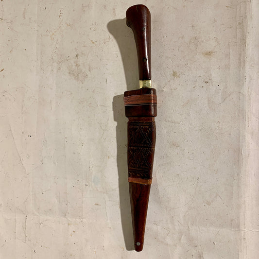 Antik Khyber Choora kniv, Afghanistan. Fra 1800 tallet.
