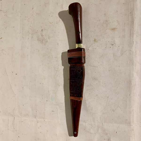 Antik Khyber Choora kniv, Afghanistan. Fra 1800 tallet.