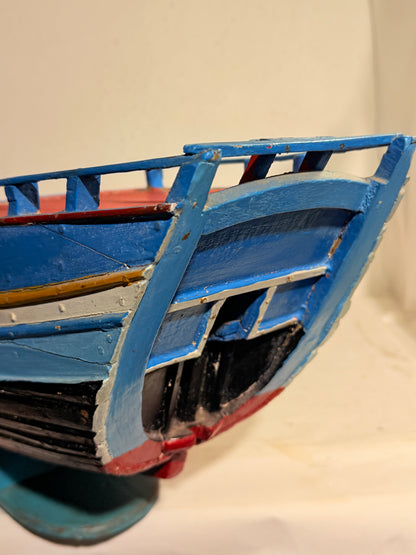 Antik håndbygget Modelskib af Kinesisk Junke