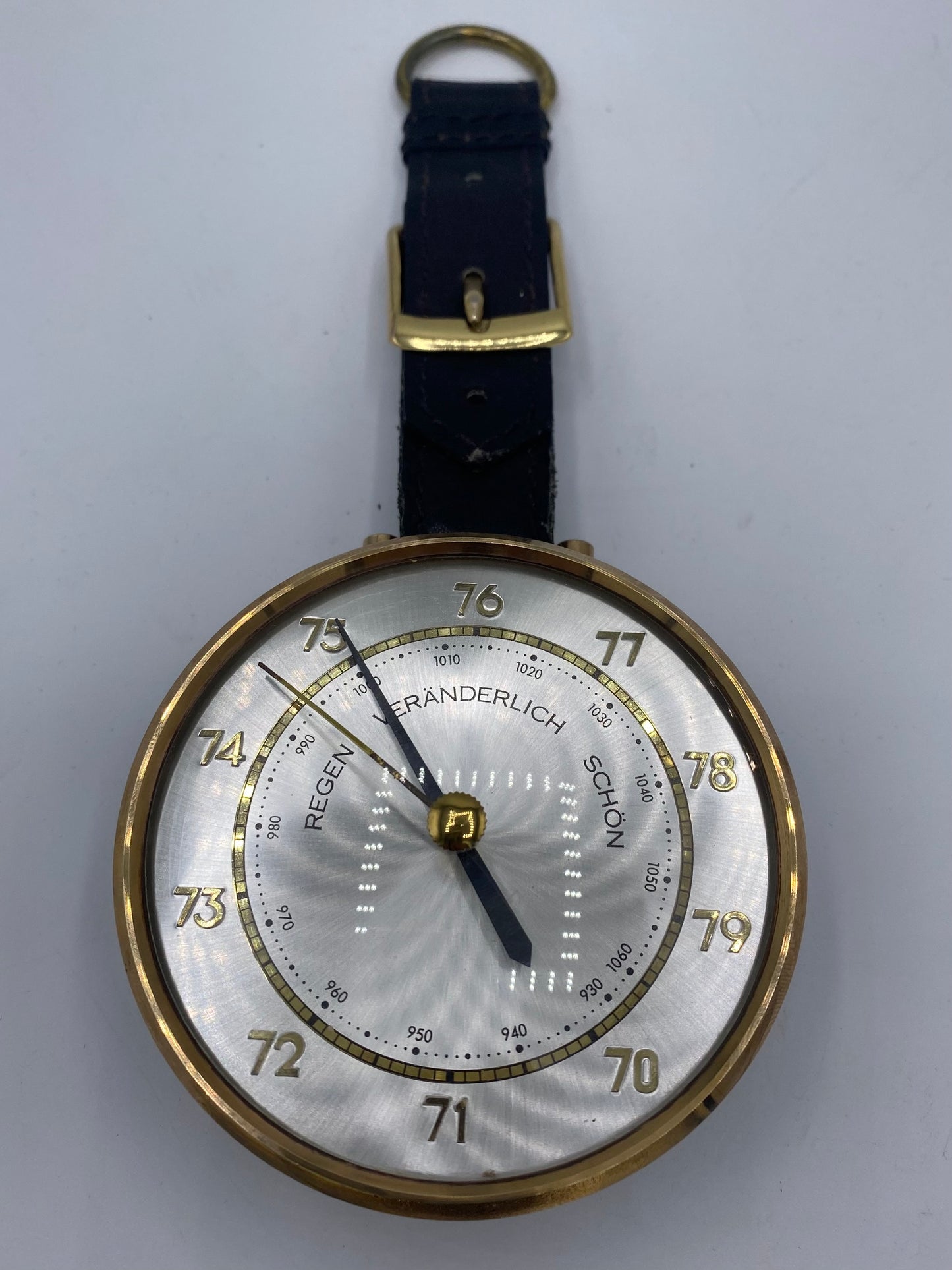Vintage Dalvey Rejsebarometer. Skotland. Slut 20. årh
