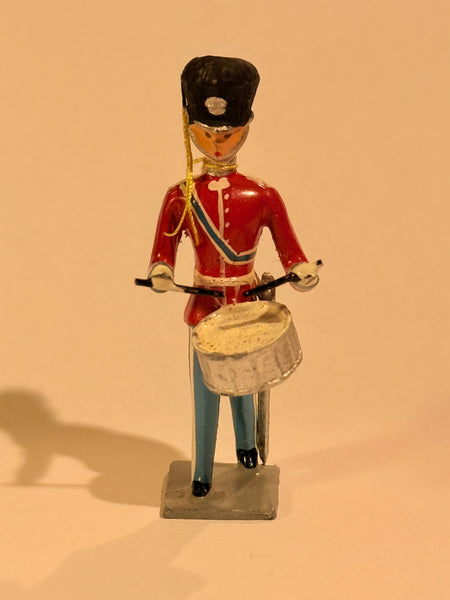 Brigadier Royal Lifeguards tin soldier musician. Snare drum.