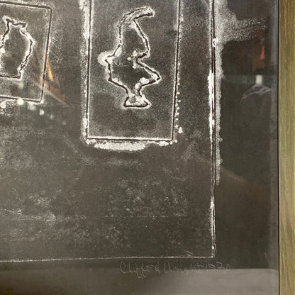 Clifford Wright (f.1919-1999) Tryk fra 1970.