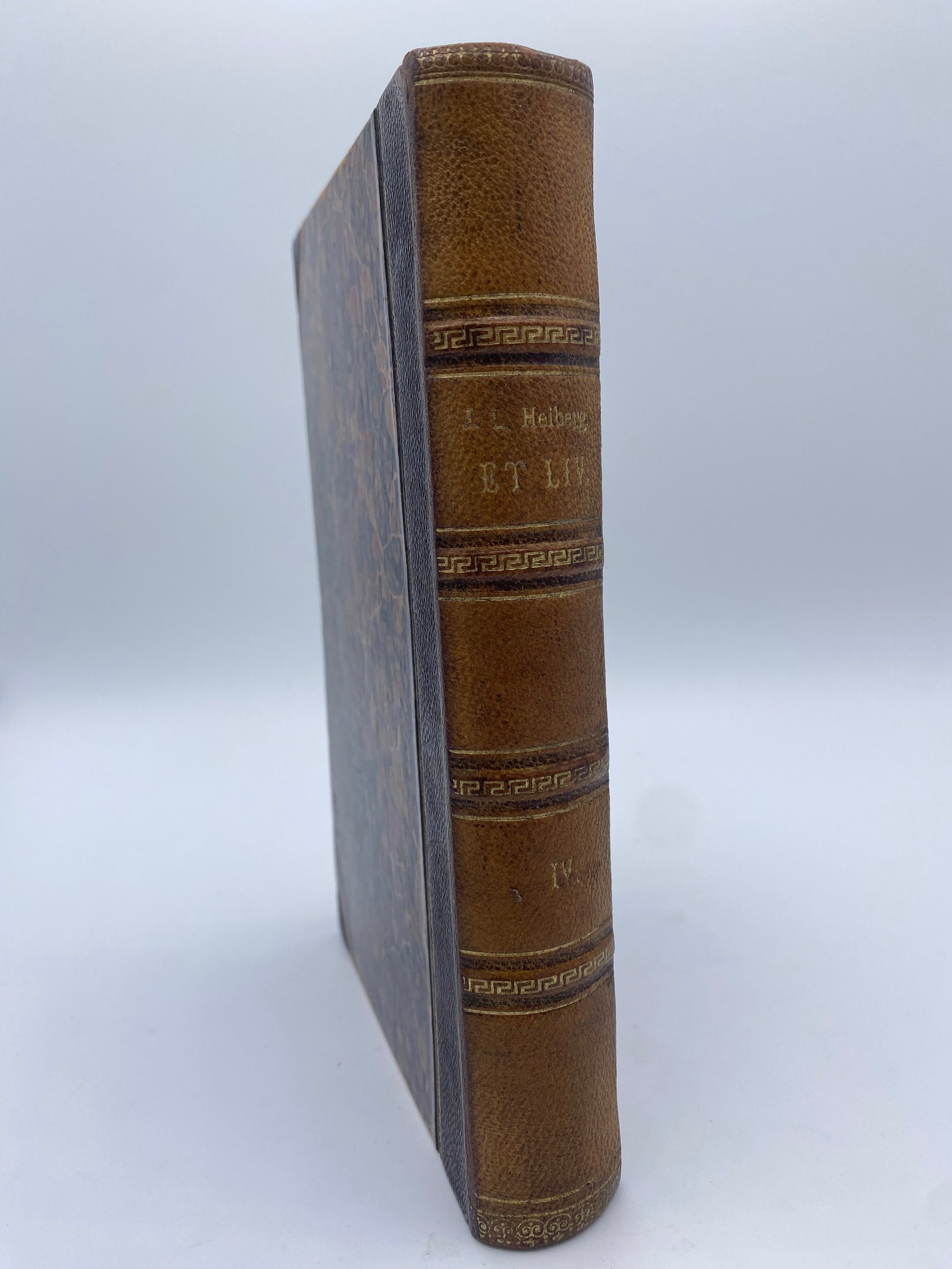 Et Liv. Af Johanne Luise Heiberg. Antikvarisk dansk bog. 1. Udgave. 1. Oplag. Fra 1892