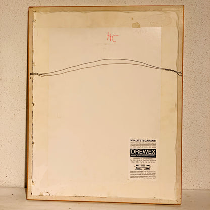 Svensk Mixed media kunst. Signeret BOR 98. Fra 1998