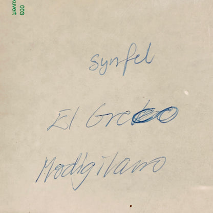 Mixed media kunst fra 1998. Signeret BOR 98