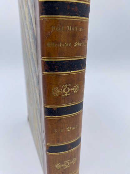 Efterladte Skrifter. 3. Bind. Af Poul M. Moller. Antikvarisk dansk bog. 2. Udgave. 1.Oplag. Fra 1848