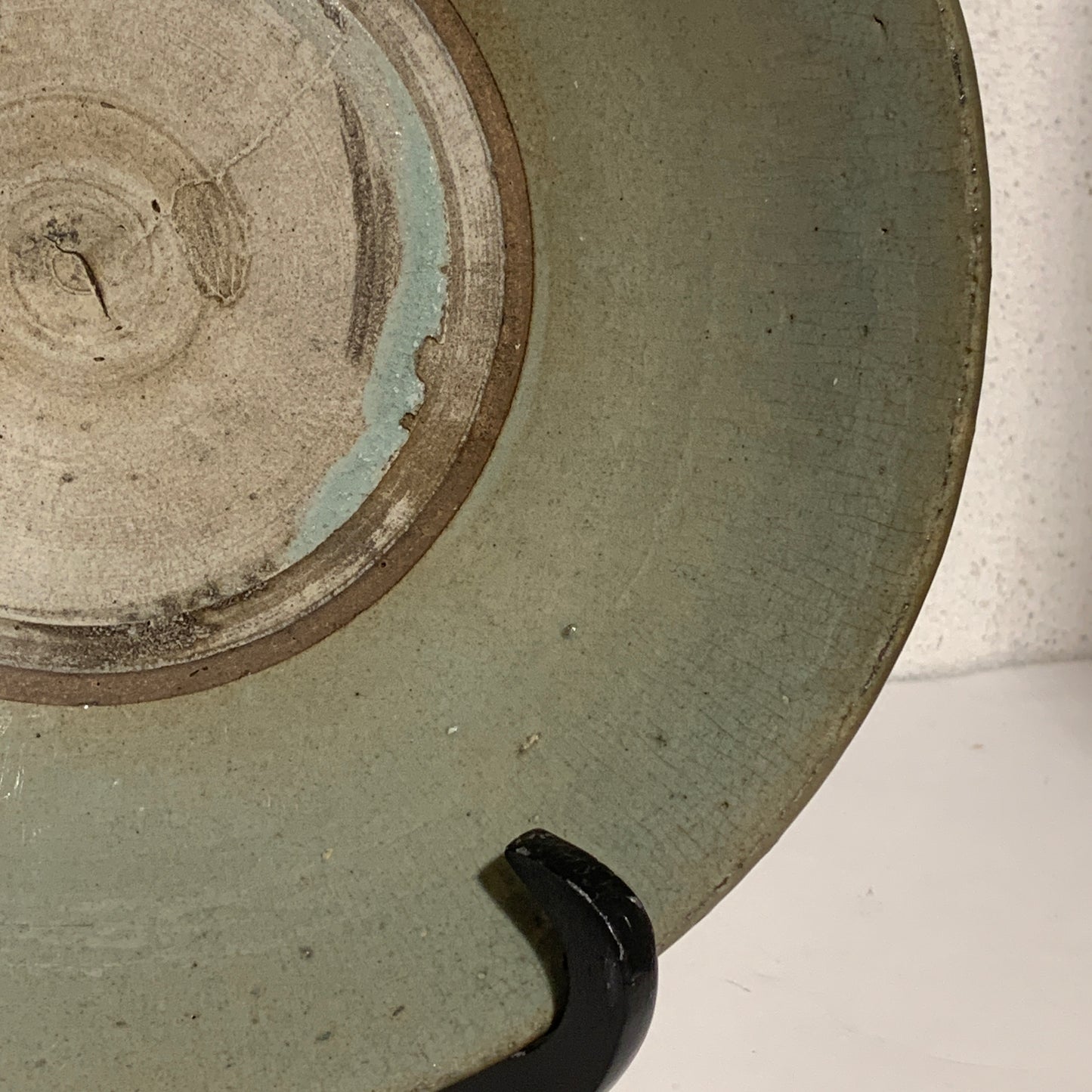 Chinese celadon dish, late Ming to early Qing dynasty (mid 17th-mid 18th century.)