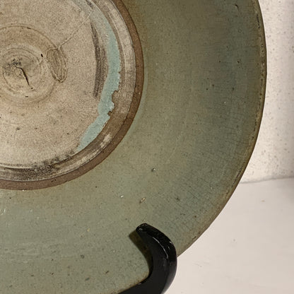 Chinese celadon dish, late Ming to early Qing dynasty (mid 17th-mid 18th century.)