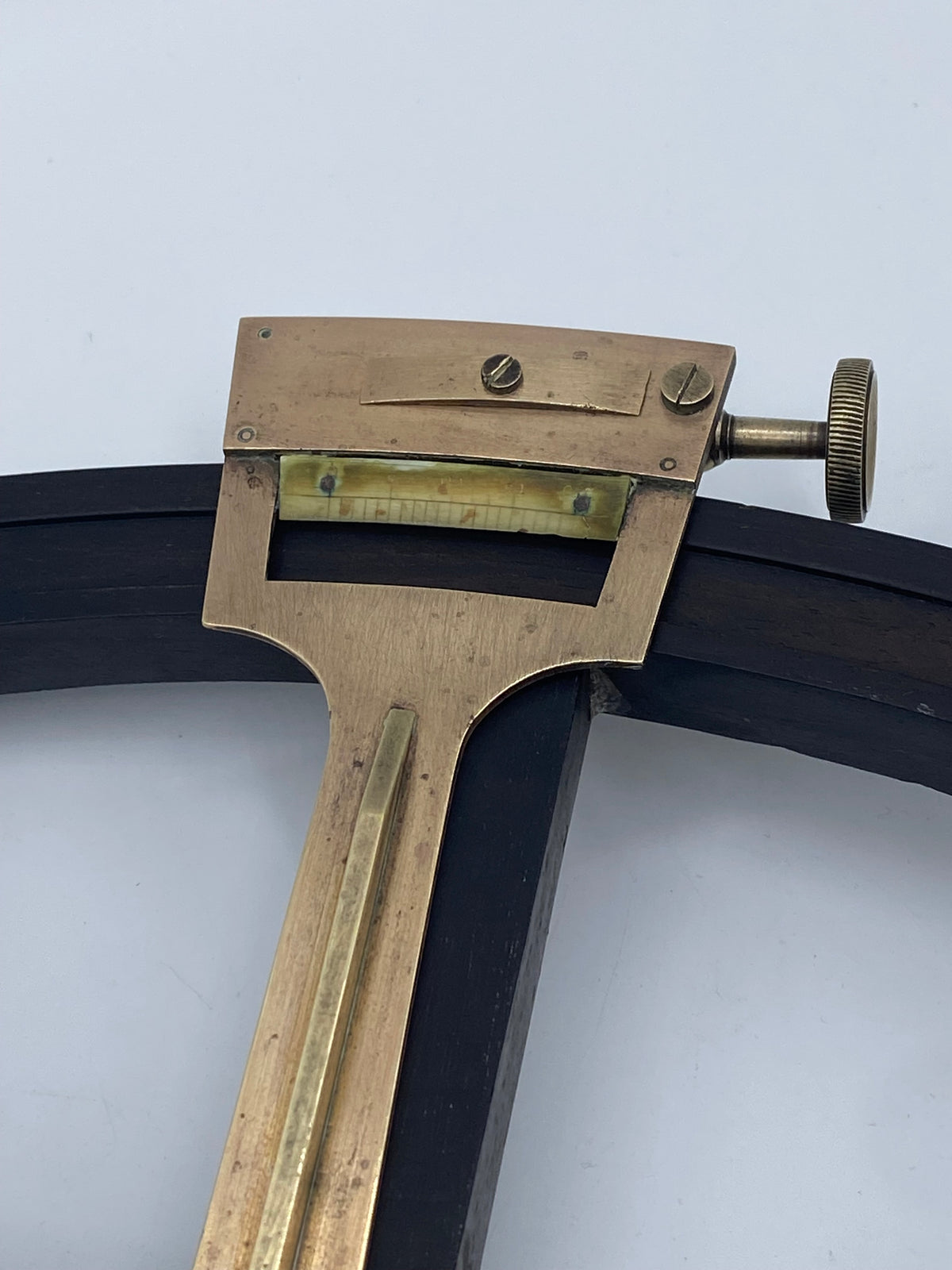 Antik Oktant / søfartsnavigationsinstrument. Fra det 19. årh.