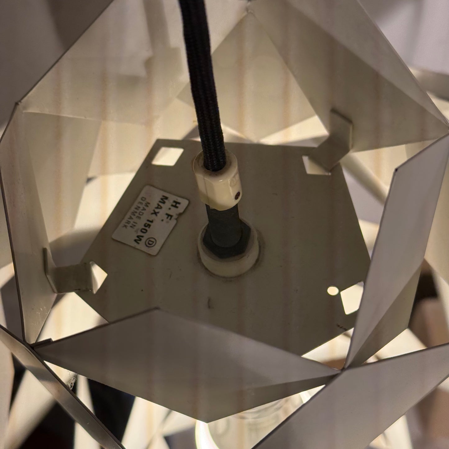Preben Dal, Symfoni loftslampe for H.Følsgaard. Fra 1960érne