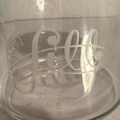 Vintage sugar glass low bowl with teak lid