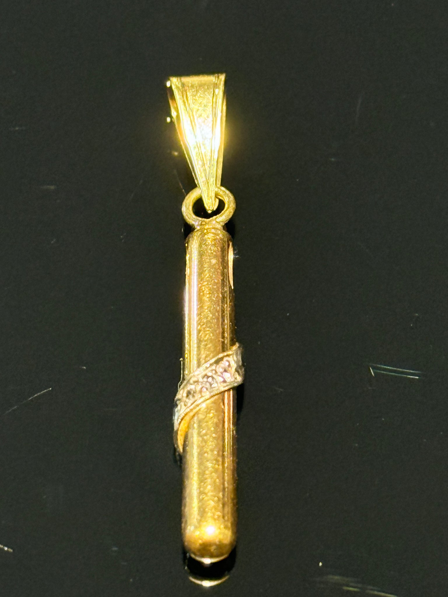 Alton, Vintage 18K.Guld vedhæng, med brillianter. Sverige, 1960-80érne